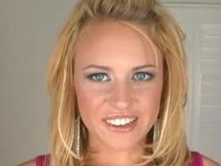 Codi just turned twenty one and is a beautiful breasty blond college coed. That Babe is kinda nervous at first, 'coz this babe has not ever been movie taped having sex previous to, but that babe aims to pease and does very well. That Babe sucks my schlong
